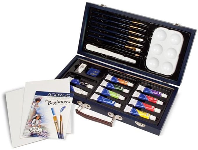 R&L Acrylic Large Clear Art Set - 25 Pack