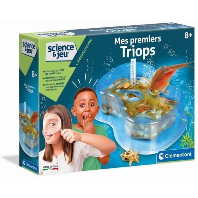 Mijn eerste triops - Clementoni - Wetenschap & Spel - Wetenschappelijke Spellen