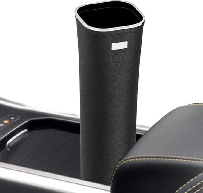 Auto Prullenbak - Afval Organizer - Auto Opbergen - Morsdicht Ontwerp - 26x8x26 cm - Niet gespecificeerd