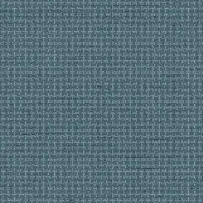 Dutch Wallcoverings - Grace Greek key plain cobolt - vliesbehang - 10m x 53cm - GR322509