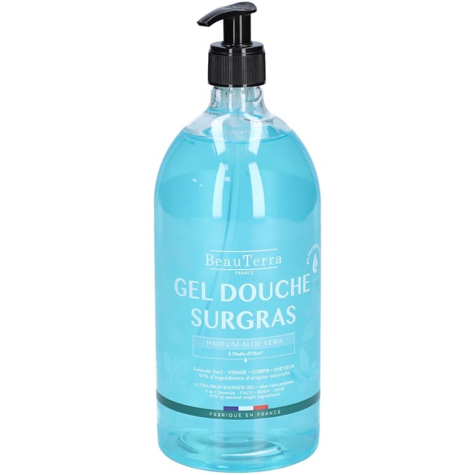 BeauTerra Ultra Rich Shower Gel Aloe Vera Parfum 1000 ml