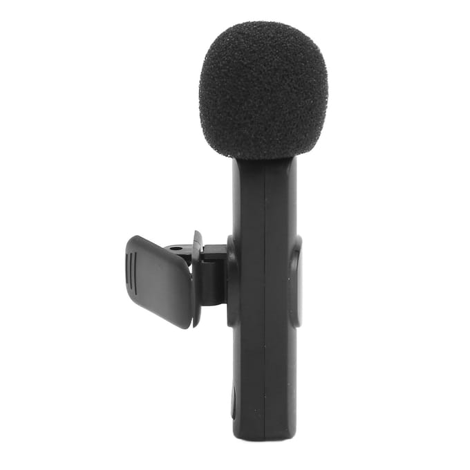 3.5mm Draadloze Lavalier Reversmicrofoon Intelligente Ruisonderdrukking Automatische Koppeling Clip-On Microfoon