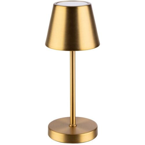 GGM Gastro (4 Stück) Tischleuchte - MERLE MICRO - dimmbar in 3 Stufen - Ø 80mm - Gold