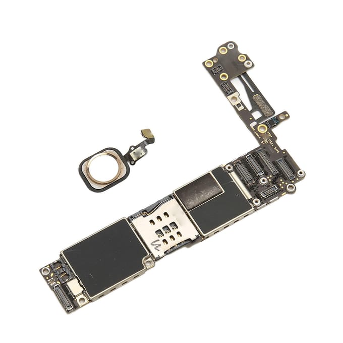 Moederbord Ontgrendelen met Touch ID Vingerafdruk Ontgrendeld Logic Board Vervanging voor iPhone 6 US Versie gray