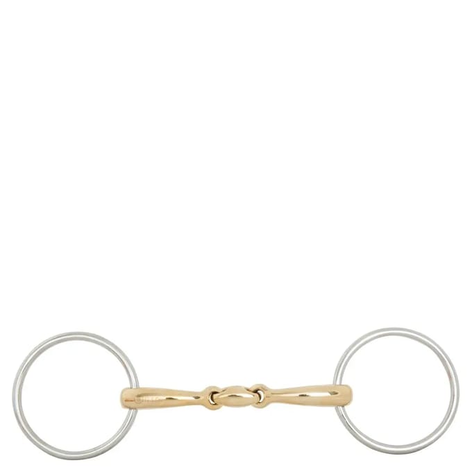 Pessoa enkel bit voor paarden BR Equitation Soft Contact