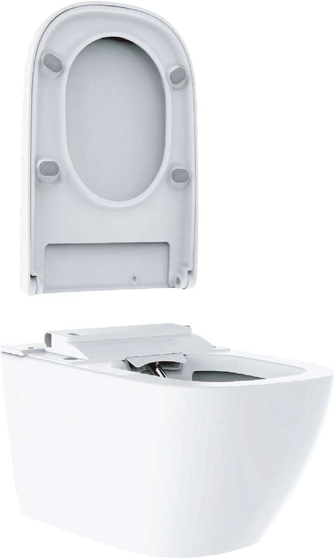 Wiesbaden Vesta Comfort Rimless Douche-Wc - Wit