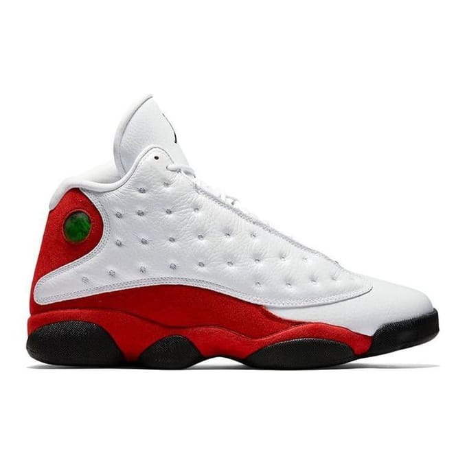Air Jordan 13 Retro Chicago 2017 Heren Sneakers Rood Wit Zwart 414571-122 47.5 white