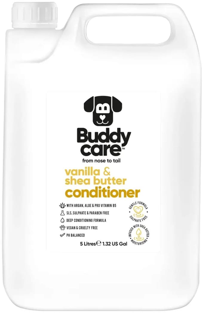 Buddycare Vanille & Sheaboter Hondenconditioner 5000 ml