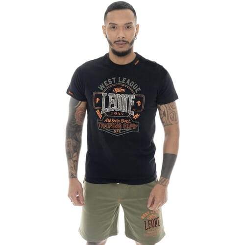 T-shirt Leone 1947 Man Short Sleeves Military 1947
