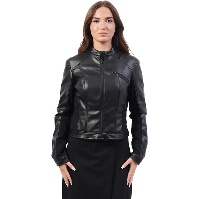 Leren jas voor vrouwen Guess New Fiammetta