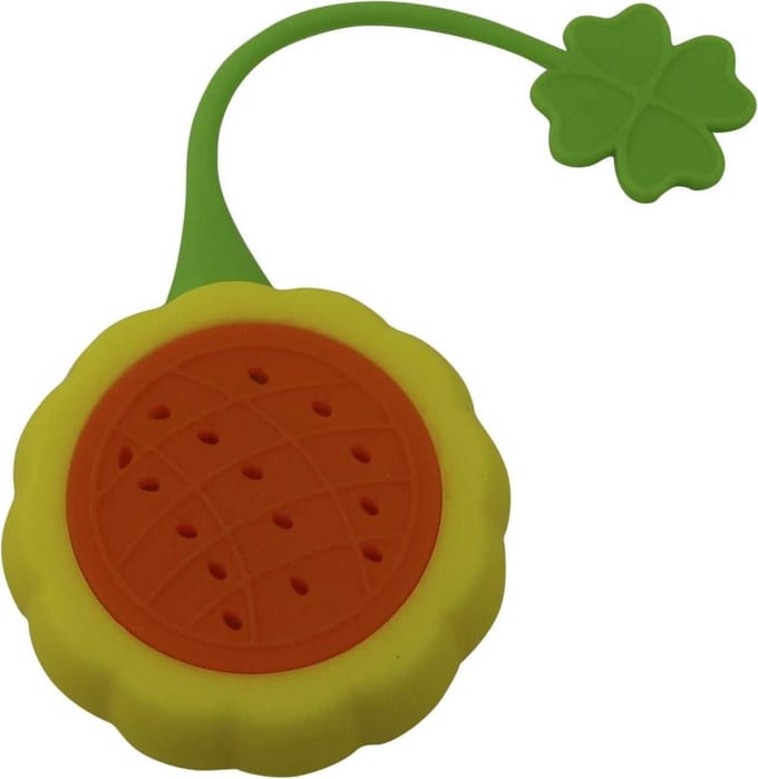 *** Theeinfuser - de Perfecte Theezeef van siliconen - Fruit vorm - Thee Kransjes - van Heble® ***