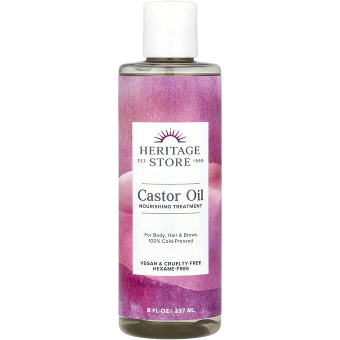 De Palma Christi, Castorolie, 8 fl oz (240 ml) pink