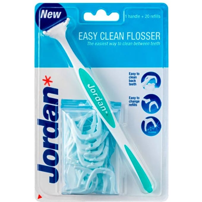 Jordan Gemakkelijke Flosser 1 st + 20 st