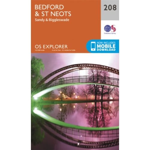 Bedford And St.Neots, Sandy And Biggleswade - Ordnance Survey