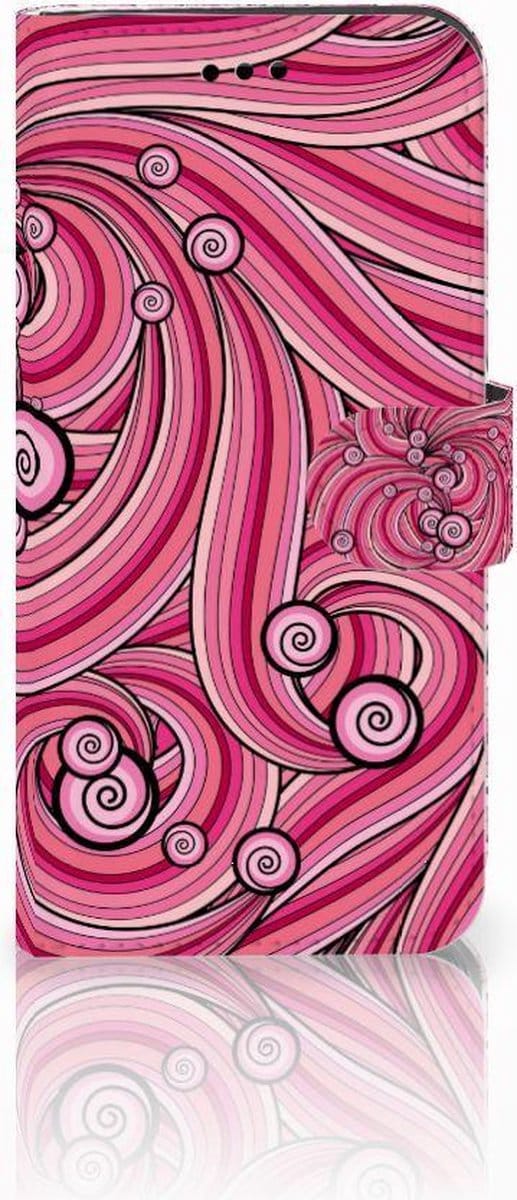 Huawei P10 Lite Hoesje Swirl Pink