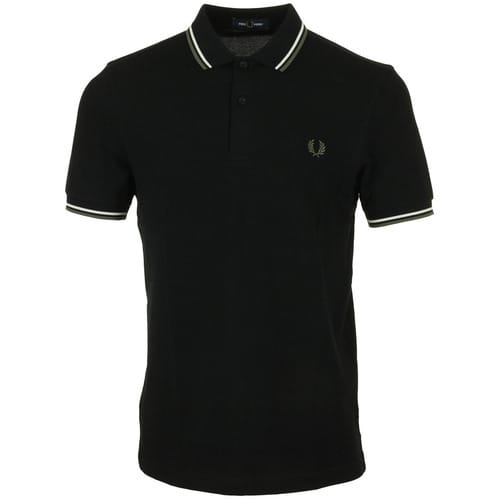 Fred Perry Twin Tipped Polo Heren - Maat M