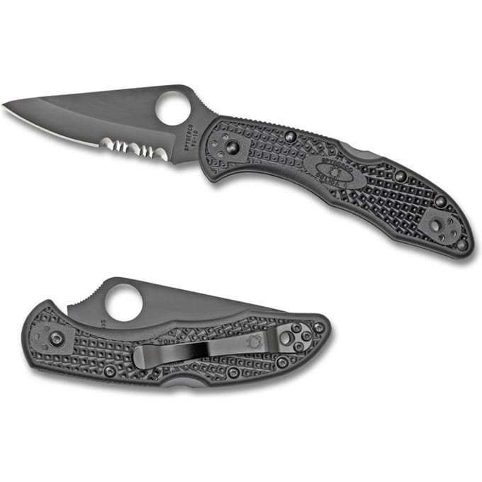 Spyderco delica4 ps black