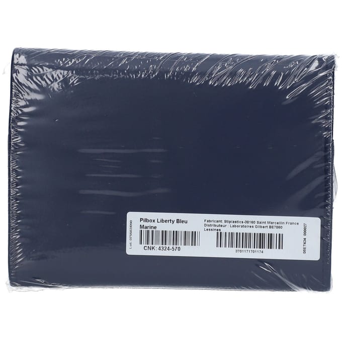 Pilbox Liberty Marineblauw 1 Overige