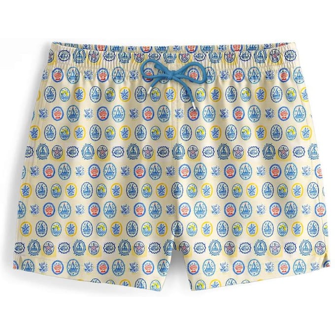 "Sailboats" Zwemshorts