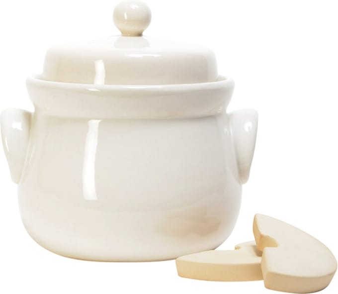 Mini inmaakpot bol creme 1 liter