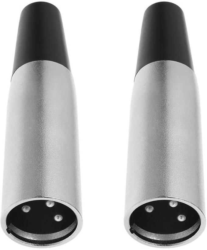 Store_8 - 3 Pin Stekkers - Power Connector - Metalen behuizing