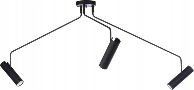 Nowodvorski - Spot Eye SUPER black 3 lichts Ø 130 cm zwart