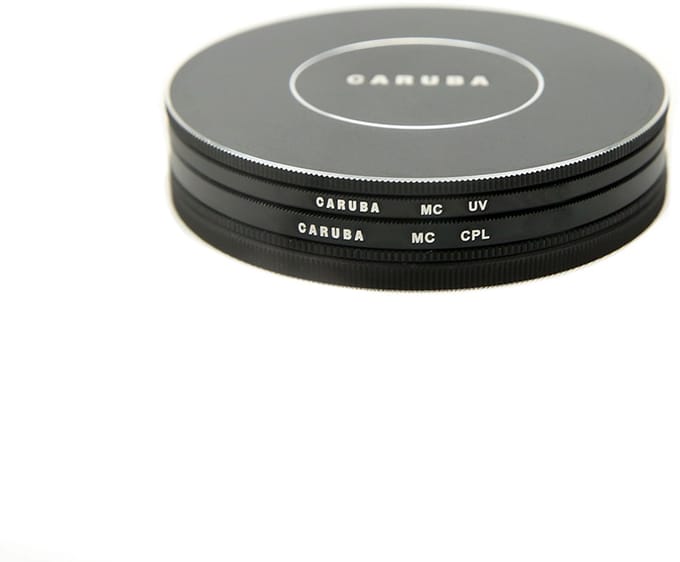 Caruba Metalen Filter Opberg/Bewaarset 62 mm