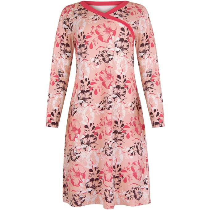 T-shirtjurk met lange mouwen voor dames Lisca Ocean
