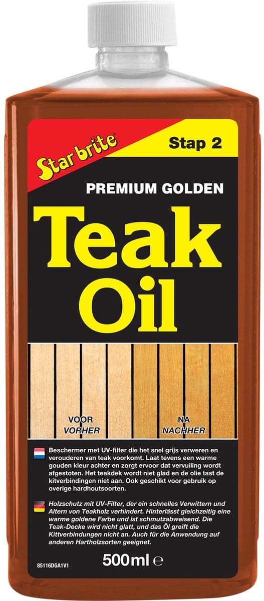 Premium Golden Teak Oil