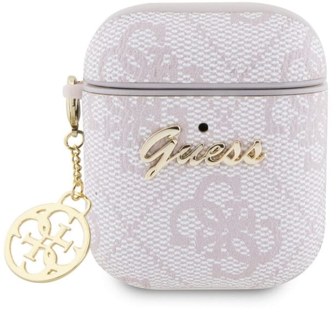 GUESS funda CHARM PU 4G Airpods 1/2 ROSA
