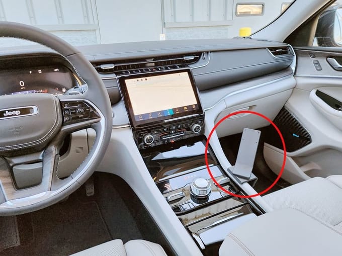 Brodit ProClip houder geschikt voor Jeep Grand Cherokee 2021 - Console mount