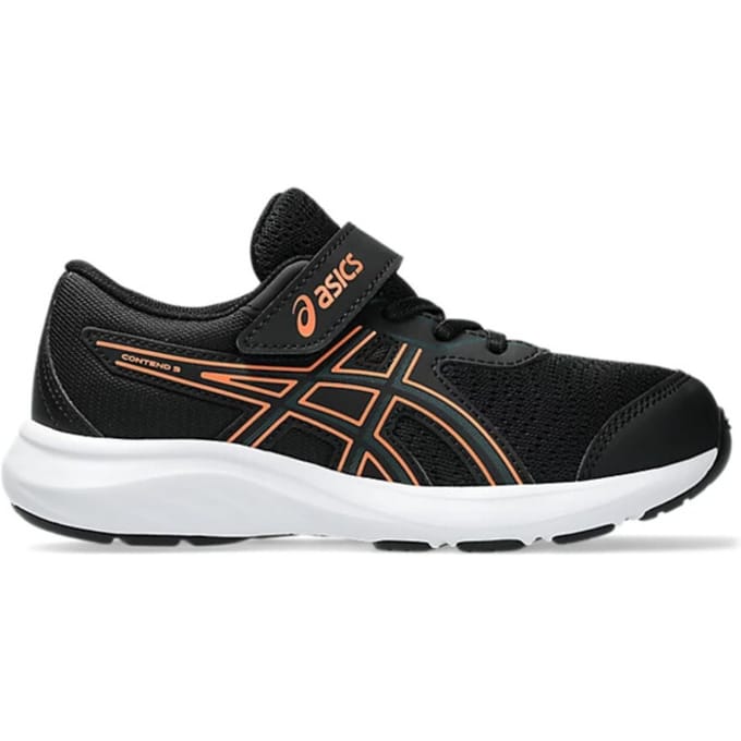 Asics Contend 9 Hardloop Schoenen JR Zwart 35