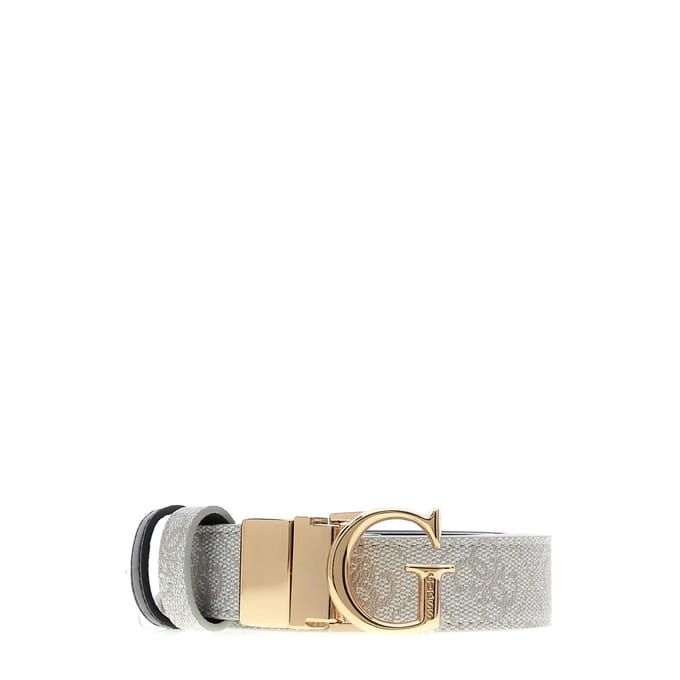 Guess Leona Logo Riem Bruin,Goud S Vrouw
