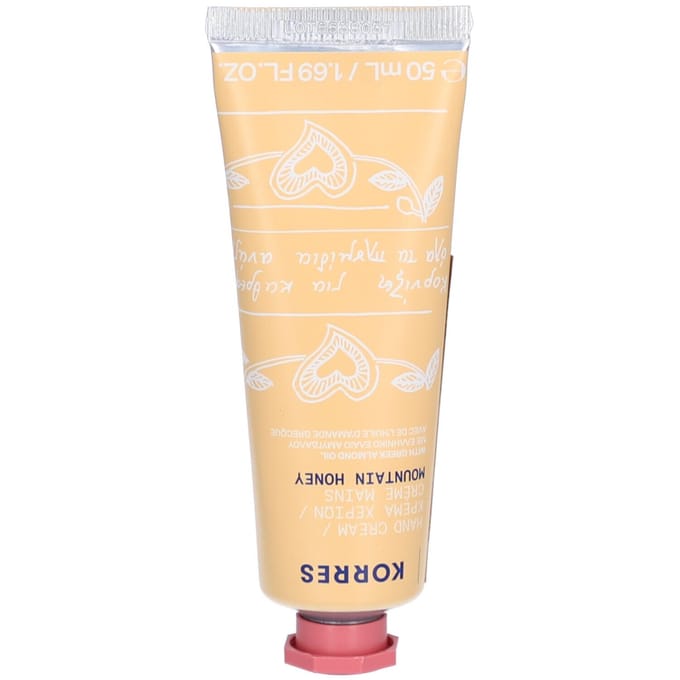 Korres Hydraterende Handcrème 50 ml (Geur : Honing uit de bergen)