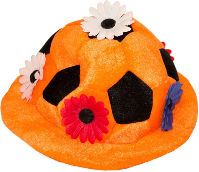 Folat Hoed Holland Dames 31 X 16 Cm Polyester Oranje