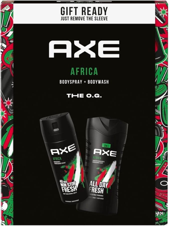 Axe Afrika Bodyspray & Bodywash Geschenkset