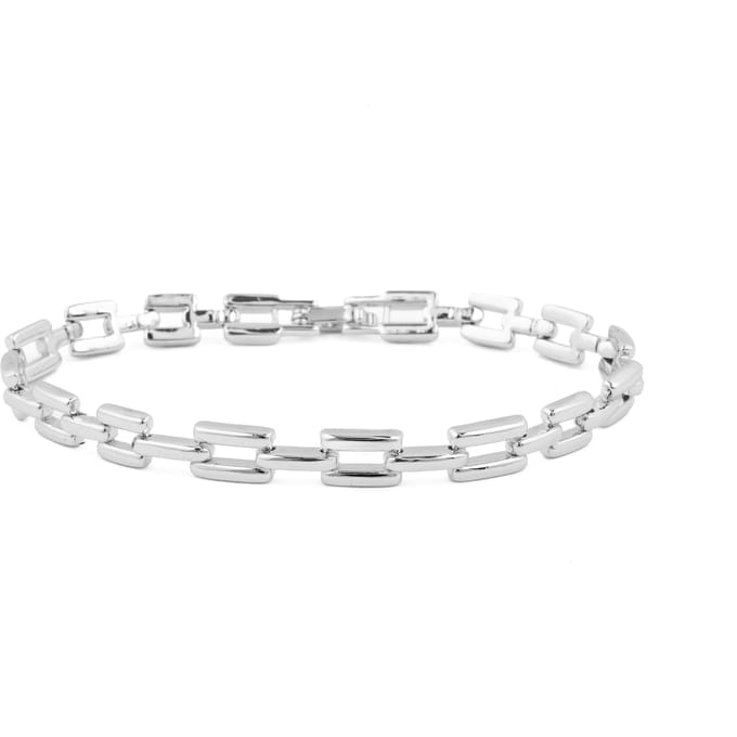 Luxenter Armband met rhodiumafwerking - Figor