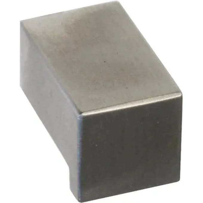 Bertomani Meubelknop - Rvs - 16x16mm - Set Van 2