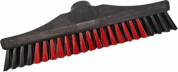 Schrobber 300 x 47 mm 77% gerecycled rood zwart