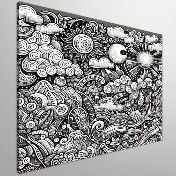 Kunstprint | Wanddecoratie | Canvas | 100 × 100 cm