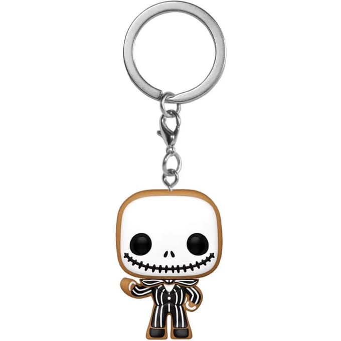 Sleutelhanger Funko Pocket Pop Disney Nightmare Before Christmas Jack Skellington Gingerbread Exclusive