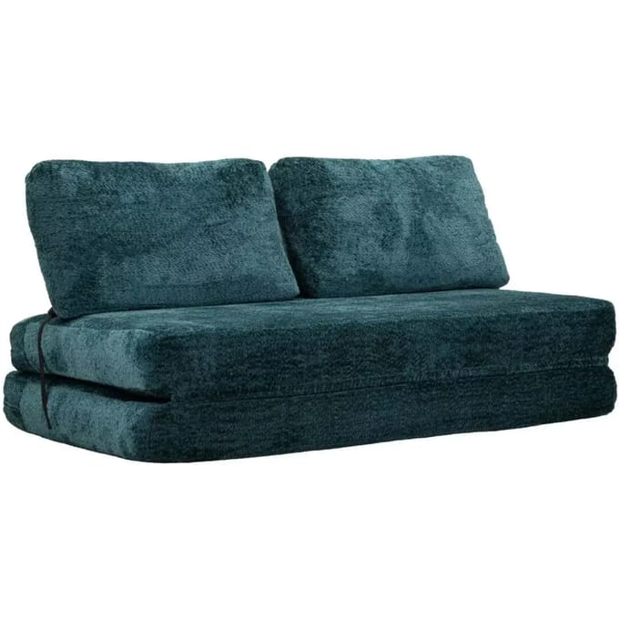 Slaapbank Faster Sofa/bed Teal 150×100×80 cm