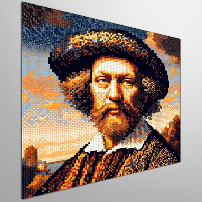 Kunstprint | Wanddecoratie | Dibond | 50 × 50 cm