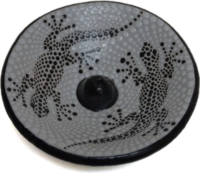 Floz wierookhouder gekko - aardewerk - fairtrade
