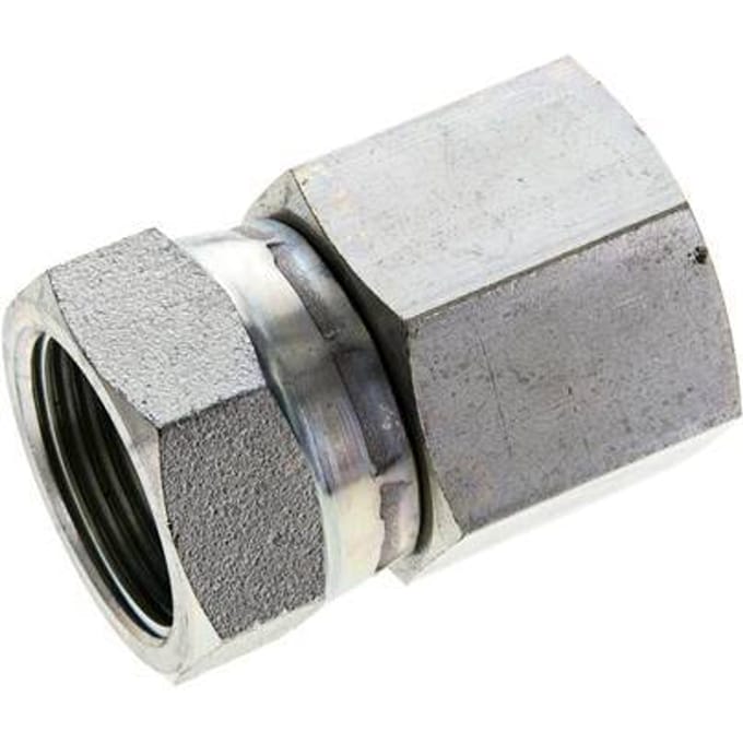JIC  Fitting G1'' X UN 1-5/16''-12 Binnendraad Staal 170bar