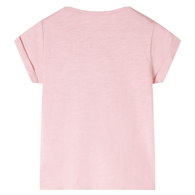 vidaXL Kindershirt 140 lichtroze