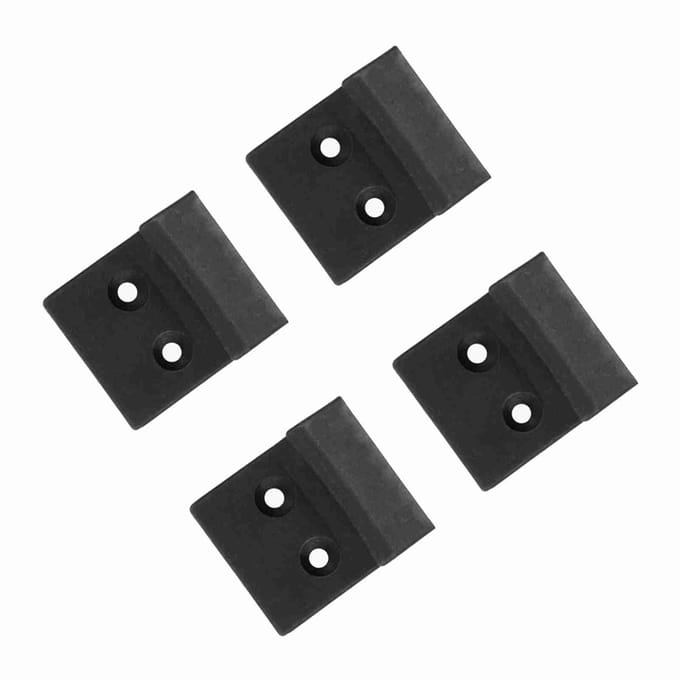 4 stuks Bandenwisselaar Klemhoes Bekbeschermers Beschermkap black