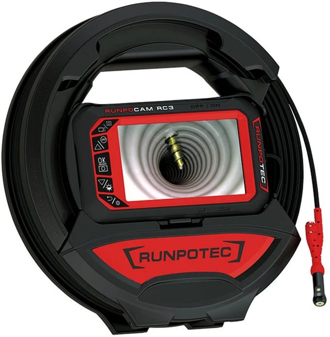 Runpotec RUNPO inspectiecamera RC3 15m met display (10214)