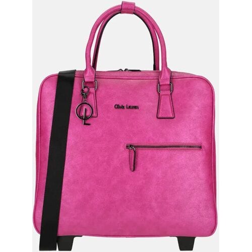 Olivia Lauren Bailey business trolley fuchsia