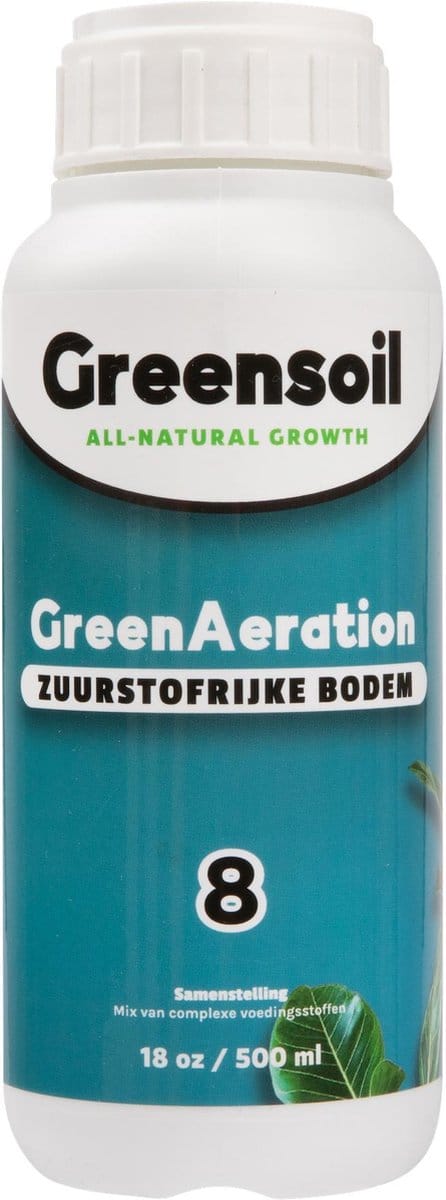 Greensoil - GreenAeration - Zuurstofrijke bodem - 500 ml
